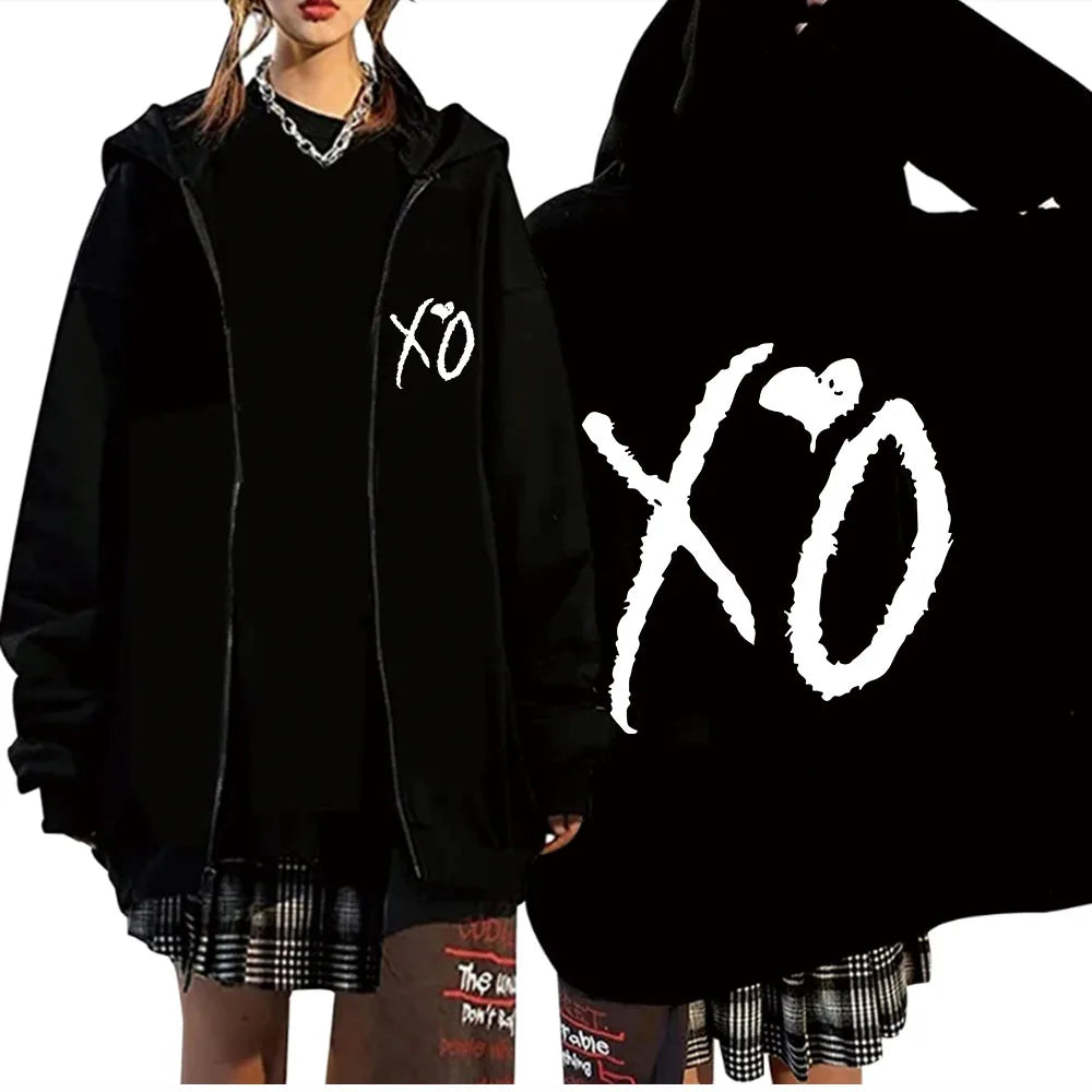 Singer The Weeknd Hoody After Hours Hoodie Women Men Hip hop Zipper Hoodie Sweatshirt Pullover Hip Hop Rock Top Clothes