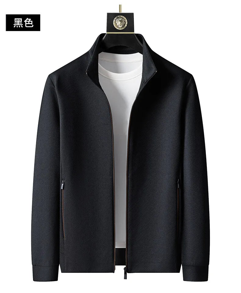 (jackets + trousers) 2025 spring fashion men jackets Man coats long sleeve men's casual jackets men A set of clothes size M-5XL