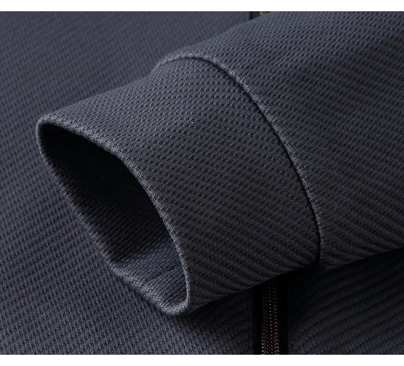 (jackets + trousers) 2025 spring fashion men jackets Man coats long sleeve men's casual jackets men A set of clothes size M-5XL