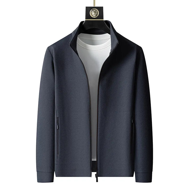 (jackets + trousers) 2025 spring fashion men jackets Man coats long sleeve men's casual jackets men A set of clothes size M-5XL